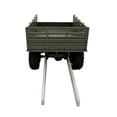 thumbnail image 2 of Remolque de plástico RC Piezas de bricolaje Portátiles de mejora de la mejora de los neumáticos decorativos de la mejora de AUTOMÁTICOS Reemplazar el reemplazo para WPL B14 B14K GREEN sidaley FN000891-01, 2 of 6