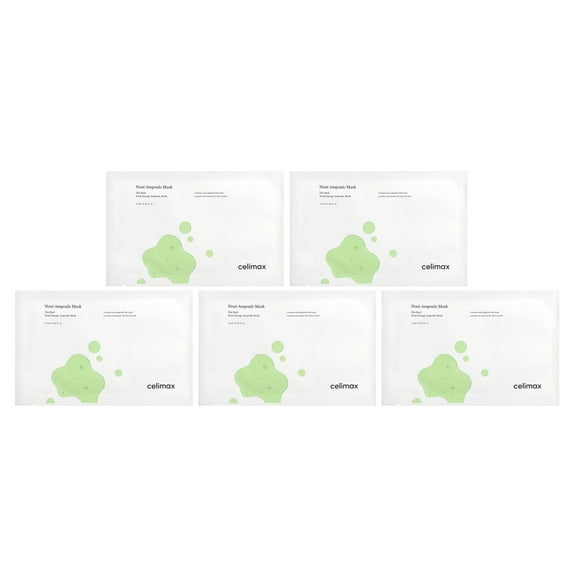 Celimax Noni Ampoule Beauty Mask, 5 Sheets, 0.84 oz (25 ml)