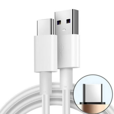 GJX 6.6FT USB C Cable,6A Super Fast Charging USB to USB C Cable,Premium TPE Material Type C Charger USB Cable for Phones