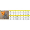 thumbnail image 2 of Jxzom Kids Toddler Baby Girl Halloween Outfit Smile Face Ruffle Sleeve Top Stripe Bell Bottom Pants 1-6 Years Fall Winter Clothes Set, 2 of 7