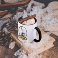 thumbnail image 5 of 3dRose, Funny Worlds Greatest Handyman II Cartoon, 11oz Two-Tone Black Mug, 5 of 7