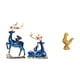 thumbnail image 1 of Elegante Colección De Esculturas De Animales En Resina: Pareja De Renos, Alces Y Ciervos, Y Figura De Gallo Y Gallina. Arte Feng Shui Para La Decoración Del Hogar, Chimenea O Mesa., 1 of 8
