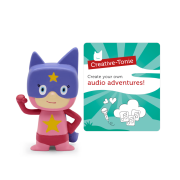 tonies Superhero - Pink/Purple Creative Audio Toy Figurine - Record and Upload up to 90 Minutes of Your Own Stories and Songs, Age Group 3+