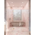 thumbnail image 5 of Glass Warehouse  78" x 57.75" Frameless 3 Panel Inline Shower Door Polished Brass Brass Finish, 5 of 5