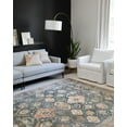 thumbnail image 6 of Loloi II Skye Oriental Sea / Rust Area Rug, 6 of 7