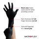 thumbnail image 2 of Guantes desechables de nitrilo Ansell Microflex MidKnight MK-296, 2 of 3
