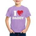 thumbnail image 4 of NAFUU Boys T-Shirts I Love Daddy Prints Short Sleeve O-Neck Tops Father's Day Casual Summer Tees Blouses For Boys Trendy Sizes 8-9 Years, 4 of 4