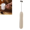 thumbnail image 1 of Handheld Mixer, Handheld Milk Frother 3 Speed Adjustable Khaki  for Home, 1 of 7