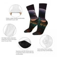 thumbnail image 6 of Desert Glow Socks Cactus Print Gothic Stockings Winter Anti Slip Women Men Socks Medium So, 6 of 7