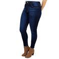 thumbnail image 1 of Pantalón de mezclilla stretch John Silver Betty Girls Corte skinny Color azul oscuro, 1 of 5