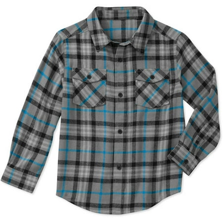 Faded Glory Ls Flannel Shirt - Walmart.com