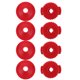 thumbnail image 1 of Houderco 1Jgo Tuerca Para Soporte De Platillo Batería Rápida Plástico Rojo, 1 of 7