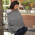 thumbnail image 5 of GO by Goldbug 4-in-1 Nursing Scarf - Gray, 5 of 5