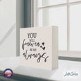 thumbnail image 4 of Inspiring Modern Framed Shadow Box 10x10 You Will Forever Be, 4 of 10