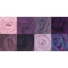 Wool Roving 12" .25oz 8/Pkg-Natural, Pk 1, Wistyria Editions