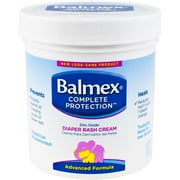 2 Pack - Balmex Diaper Rash Cream Jar - 16oz Each