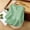 A4 Green, variant on Cotton Linen Shirts for Women Crew Neck Shirts Three Quarter Blouses Gauze Tops Lightweight Ethnic Style Work Tees 2026 Casual Trendy Blouse Flowy Shirt Office Blouses Basic Tee Shirt Purple L