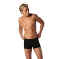 thumbnail image 2 of Speedo Men's Adult Swimsuit Square Leg Endurance+ Solid - Speedo Black, Size: 34, 2 of 4