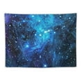 thumbnail image 5 of PRATYUS Apdidl Galaxy Tapestry for Bedroom Aesthetic Space Blue Night Starry Sky Stars Universe Tapestry Mysterious Nebula Wall Hanging Backdrop Room Decor for Bedroom Living Room  40x60inch, 5 of 6