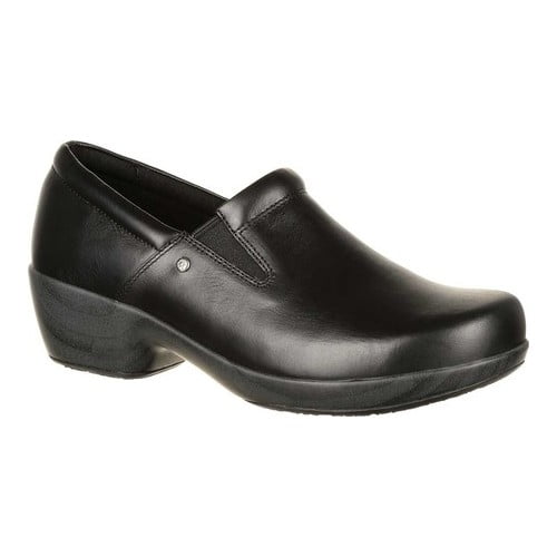 black polishable shoes walmart