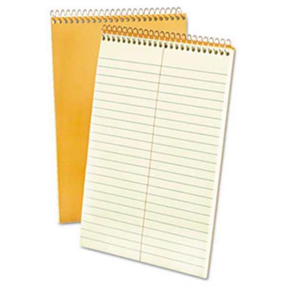 Ampad 25-274 6 x 9 Po Spirale Sténo Livre, Teinte Verte - 80 Feuilles