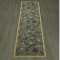 thumbnail image 3 of Ottomanson Ottohome Collection Non-Slip Rubberback Floral Leaves Design Indoor Rug, 3 of 7
