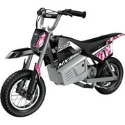 Razor Dirt Rocket MX350 - Black with Decals, up to 14 mph, 24V Electric Dirt Bike for Child 8+