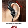 thumbnail image 3 of JVC Sport with Adjustable Clip Wired 3.5mm In Ear Stereo Headphones Blue - HA-EB75-AN-U, 3 of 12
