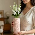thumbnail image 6 of BINGLI Unbreakable Vase for Flowers Ceramic Look Plastic Vases Decorative Floral Vase for Wedding Centerpieces Living Room Dining Table Bathroom Home Decor, 6 of 7
