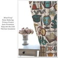thumbnail image 5 of Science Window Drapes School Theme Window Curtains Brainstorming Good Ideas Curtain Panels for Kids Boys Girls Study Innovation Education Knowledge Window Treatments 21x54in,2 Panel Set, 5 of 6