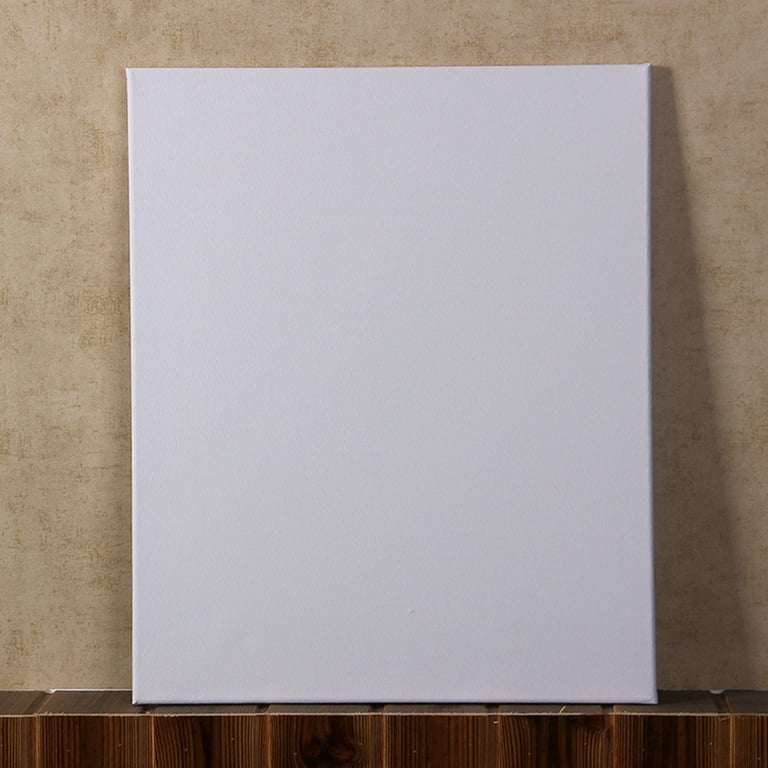 Canvas Painting Blank Stretched Board Art Round Panel Panels Boards Oil Paint White Artist Traditional Acrylic Wall Kids