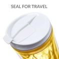 thumbnail image 2 of Cupture Crystal Click & Seal Shake Tumbler Cup for Hot or Cold Drinks - 22 oz (Yellow Topaz), 2 of 8