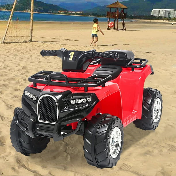 4 Wheeler ATV for Boys, Ride on Car ATV for Kids, 6V Battery Operated