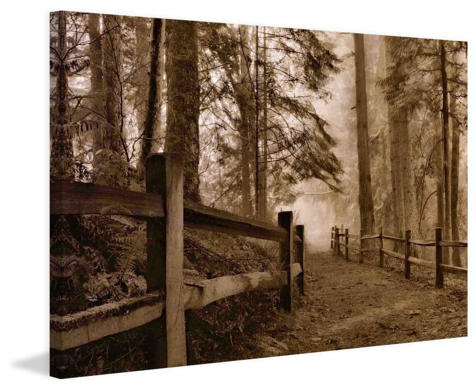 Marmont Hill "Down the Misty Path" Painting Print on Canvas