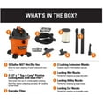 thumbnail image 2 of RIDGID 12 Gal. 5.0-Peak HP NXT Wet/Dry Shop Vacuum with Filter, Hose and Accessories, 2 of 14