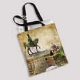 thumbnail image 2 of ABPHQTO Great Italian Landmarks Series Canvas Bag Reusable Tote Grocery Shopping Bags Tote Bag 14x16 inch, 2 of 2