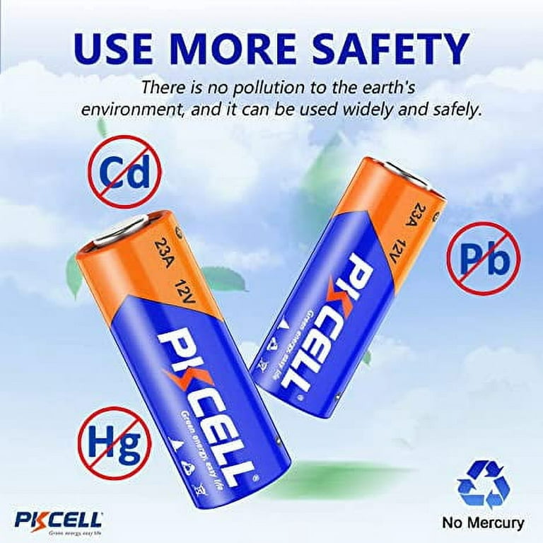  LiCB A23 23A 12V Alkaline Battery (5-Pack) : Health