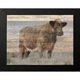 thumbnail image 2 of Phillip, Jamie 24x19 Black Modern Framed Museum Art Print Titled - Farm Cow, 2 of 5