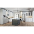 thumbnail image 7 of Furinno Shaker Wall Kitchen Cabinet 2-Doors 2-Shelves, Ready to Assemble, 12 D x 27 W x 30 H, White, 7 of 7