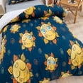 thumbnail image 3 of 3D Cartoon Sun Pattern Quilt Cover Set Bedding Set Duvet Cover Pillowcases 401, 3 of 10
