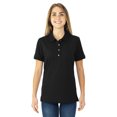 thumbnail image 1 of Jerzees Chemise de Sport à Manches Courtes pour Femmes, TG, Noir, 1 of 2