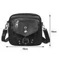 thumbnail image 2 of Bolsa De Hombro Bolsa bandolera de pecho de cuero PU de compras multifuncional pequeño para trabajo de viaje Tmvgtek Para Estrenar, 2 of 9