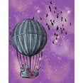 thumbnail image 2 of Davis Ashley 26x32 White Modern Wood Framed Museum Art Print Titled - Dream Balloon, 2 of 4