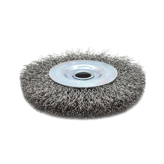 Superior Pads and Abrasives S1804 6-Inch Wire Wheel 1/2-Inch Bore Coarse - 6000 RPM