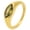 Gold Green, variant on Stainless Steel Minimalist Inlaid With Gemstone Rings for Women Classic Simple Charm Jewelery Gold Plated White Size 9