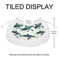 thumbnail image 5 of Whale Stylish Summer Chiffon Beach Dress with Polyester Straps - Women's Summer Dresses, 5 of 6