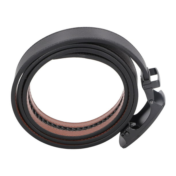 Cinturón De Cuero Para Hombre, Hebilla Automática, Ligero, Cómodo, Resistente Al Desgaste, Cinturón Para Hombre Para Uso Diario