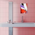 thumbnail image 2 of YPY Modern Abstract Canvas Wall Art: Red Purple White Picture for Living Room Decor, Colorful Painting Textured Minimalist Artwork for Office Bedroom Home Decoration 10 x 15, 2 of 6
