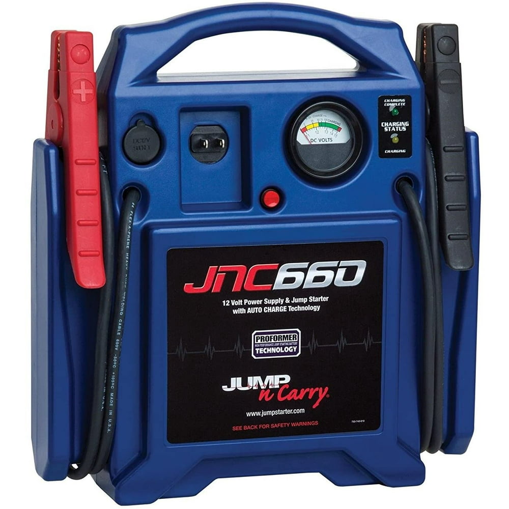 Clore Automotive JumpNCarry JNC660 1700 Peak Amp 12 Volt Jump Starter
