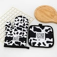 thumbnail image 1 of Nomeni Oven Mitts Windfall Leopard Print Microwave Gloves Thickened Heat Mitts Kitchen Baking Kit, 1 of 5